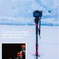 IFOOTAGE Cobra 3 Monopod for Camera with Pedal Locking C180F-P, 71" Carbon Fiber Travel Monopod, Quick Release