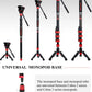 IFOOTAGE Cobra 3 Monopod for Camera with Pedal Locking C180F-P, 71" Carbon Fiber Travel Monopod, Quick Release