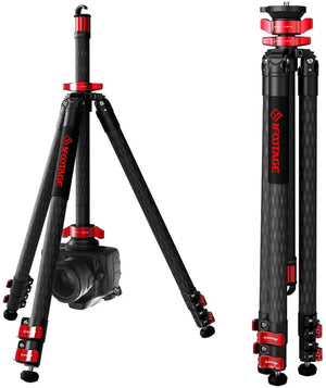 IFOOTAGE Gazelle series TA5S&TC5S&TA6S&TC6S Travel Professional Tripod Carbon Fiber Camera Tripods 3 Sections