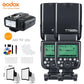 Godox TT685F + X1T-F Trigger 2.4G HSS 1/8000s TTL II GN60 Camera Flash Speedlite for Fujifilm + 5 Gift Kit