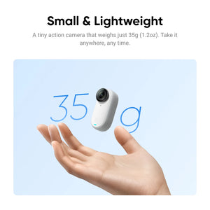 Insta360 GO 3 Compact and Lightweight Action Thumb Camera, Portable and Multifunctional, POV, Install Anywhere, Stable