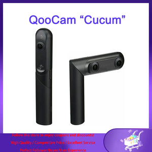 KanDao QooCam Cucum 360° Motion Camera 3D VR Camera 4K UHD Video Recorder 3D Action Camera FOV 216° F/2.2 Fisheye Lens