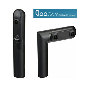 KanDao QooCam Cucum 360° Motion Camera 3D VR Camera 4K UHD Video Recorder 3D Action Camera FOV 216° F/2.2 Fisheye Lens