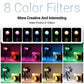 SmallRig Waterproof Portable Lighting Kit Mini Cube with 8 Color Filters for Smartphone, Action and DSLR Camera