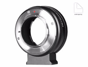 MEIKE MK-NF-P Adapter for Nikon F-mount Lens to M43-Mount Mirroless Camera Panasonic Olympus E-PL5 E-PL6 E-PL7  GM5 GX1 GX7 G3 e