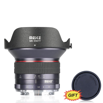 MEKE 12mm f/2.8 Ultra Wide Angle Fixed Lens for Canon EF-M/Sony E/Olympus Micro 4/3/Fujifilm X Mount