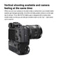 Meike MK-A9 PRO Battery Grip with 2.4GHz Remote Controller Up to Control shooting Vertical-shooting Function for Sony A9 A7RIII A7III