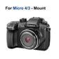 Meike 28mm f2.8 Fixed Manual Focus Lens for Olympus Panasonic M4/3/Fujifilm X/Sony E/Canon EF-M Cameras