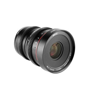 Meike 35mm T2.2 Manual Focus Aspherical Portrait Cine Lens for Fuji X / Sony E / Olympus Panasonic M43 /Canon RF Mount Cameras