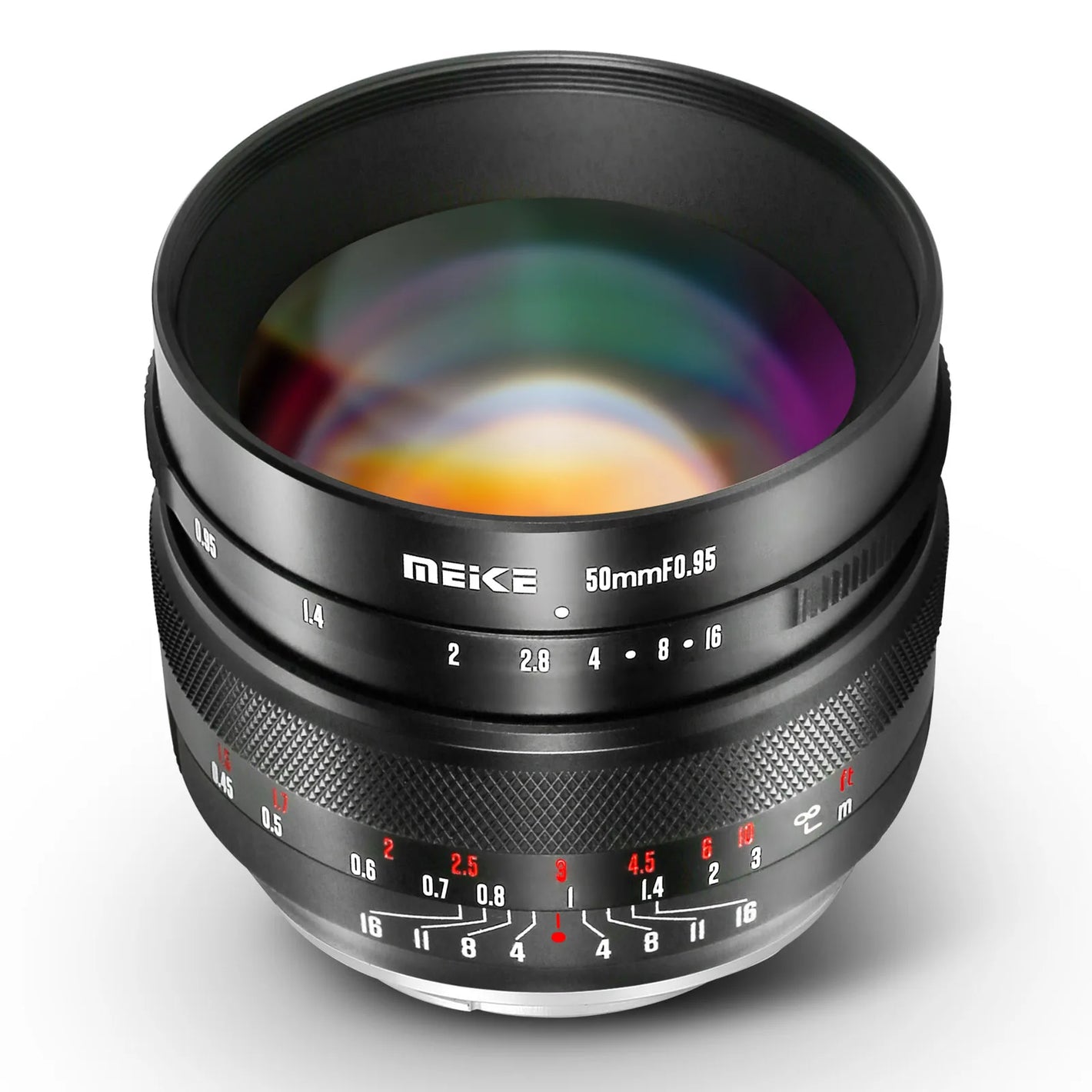 Meike 50mm F0.95 Aps-C Manual Focus Lens  Compatible with Sony E/Fuji X/M43/Canon EF-M/Nikon Z Mount Cameras