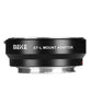 Meike Adapter for Cine lens for L Mount Sony E Canon RF Camera Lens