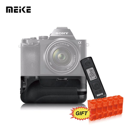 Meike MK-A7II Pro Built-in 2.4g Wireless Control Battery Grip for Sony A7II A7rII A7sII A7MII as Sony VG-C2EM