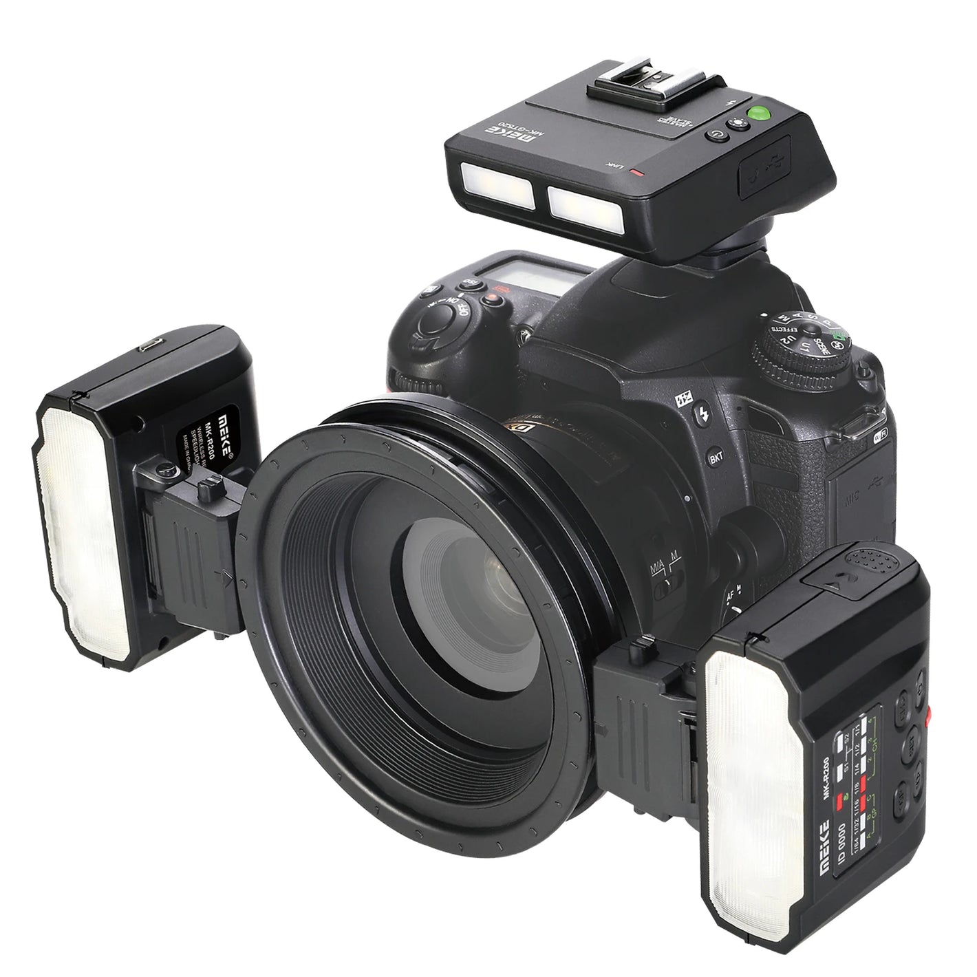 Meike MK-MT24 Macro Twin Lite  Speedlight Flash for Canon /Sony/Nikon Cameras