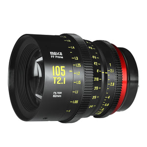 Meike Prime 105mm T2.1 Cine Lens for Full Frame Cinema Camera Systems