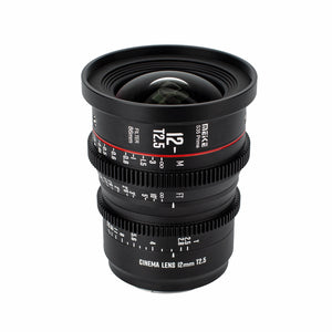 Meike Prime 12mm T2.5 Cine Lens for Super 35 Frame Cinema Camera System