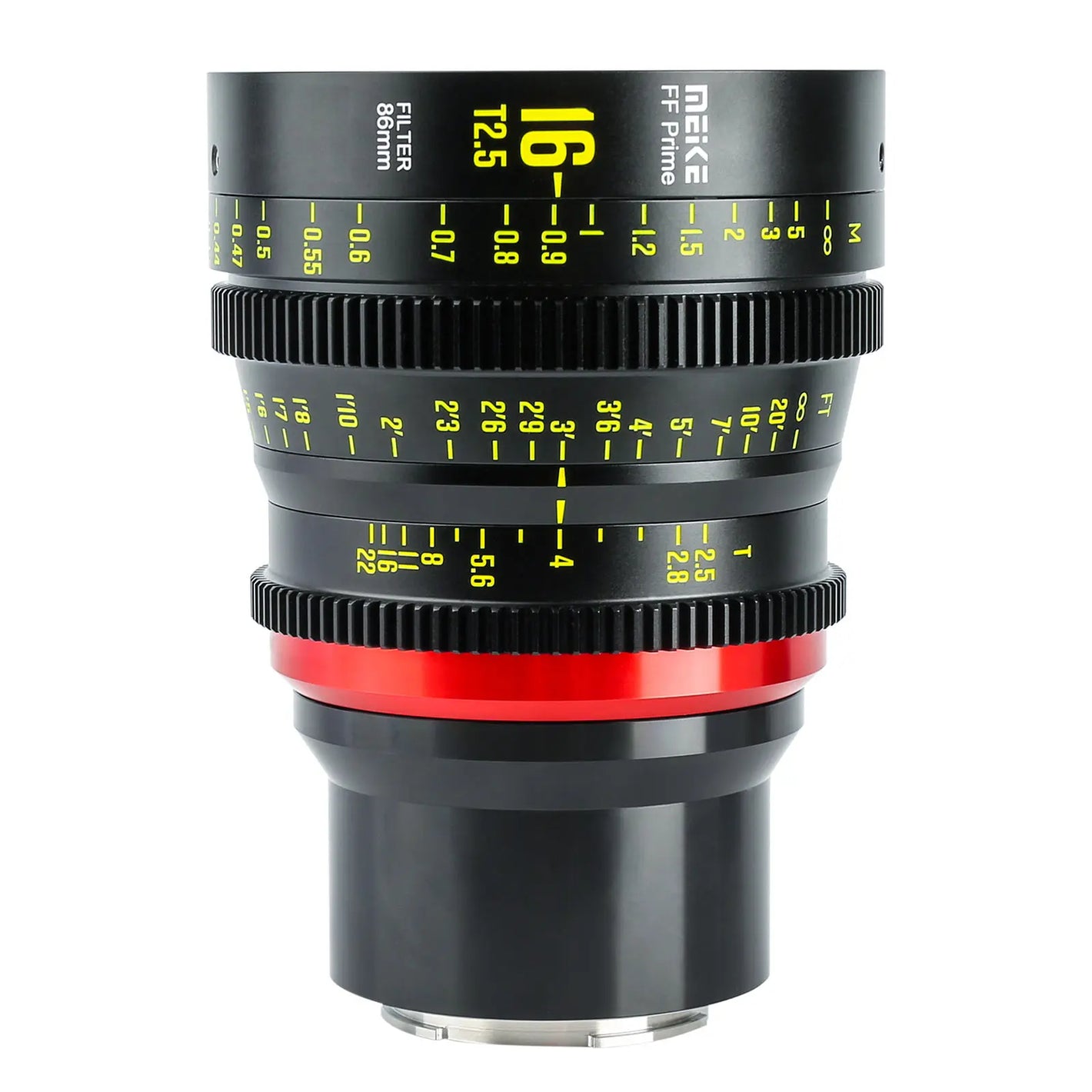 Meike Prime 16mm T2.5 Cine Lens for Full Frame Cinema Camera Systems