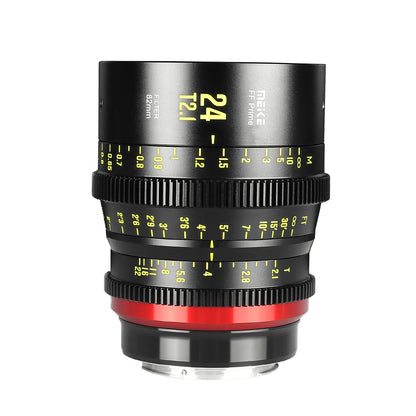 Meike Prime 24mm T2.1 Cine Lens for Full Frame Cinema Camera Systems