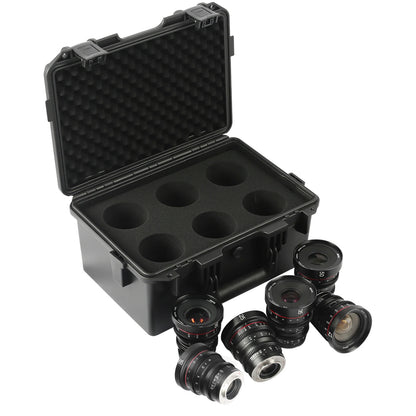 Meike T2.2 Cine Lens Kit ( Optional: Any 3 Focal Lengths: 10mm 25mm 35mm 50mm 65mm 85mm) with a Cine Lens Case