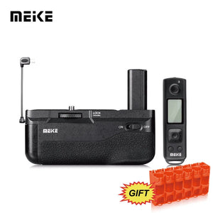 Meike The New MK-A6500 Pro Battery Grip Built-in 2.4GHZ Remote Controller Vertical-shooting Function for Sony A6500