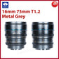 SIRUI Night Walker 16mm T1.2 75mm T1.2 S35 Cine Lens APS-C Large Aperture Lens for Sony E Canon RF Fuji X L M4/3