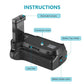 Neewer BG-2F Professional Vertical Battery Grip Holder for NIKON D3100/D3200/D3300 SLR Digital Camera EN-EL14 Battery