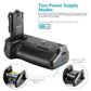 Neewer Battery Grip Holder (Replacement for BG-E14) Work with LP-E6 Battery or 6 Pieces AA Batteries for Canon EOS 70D 80D 90D