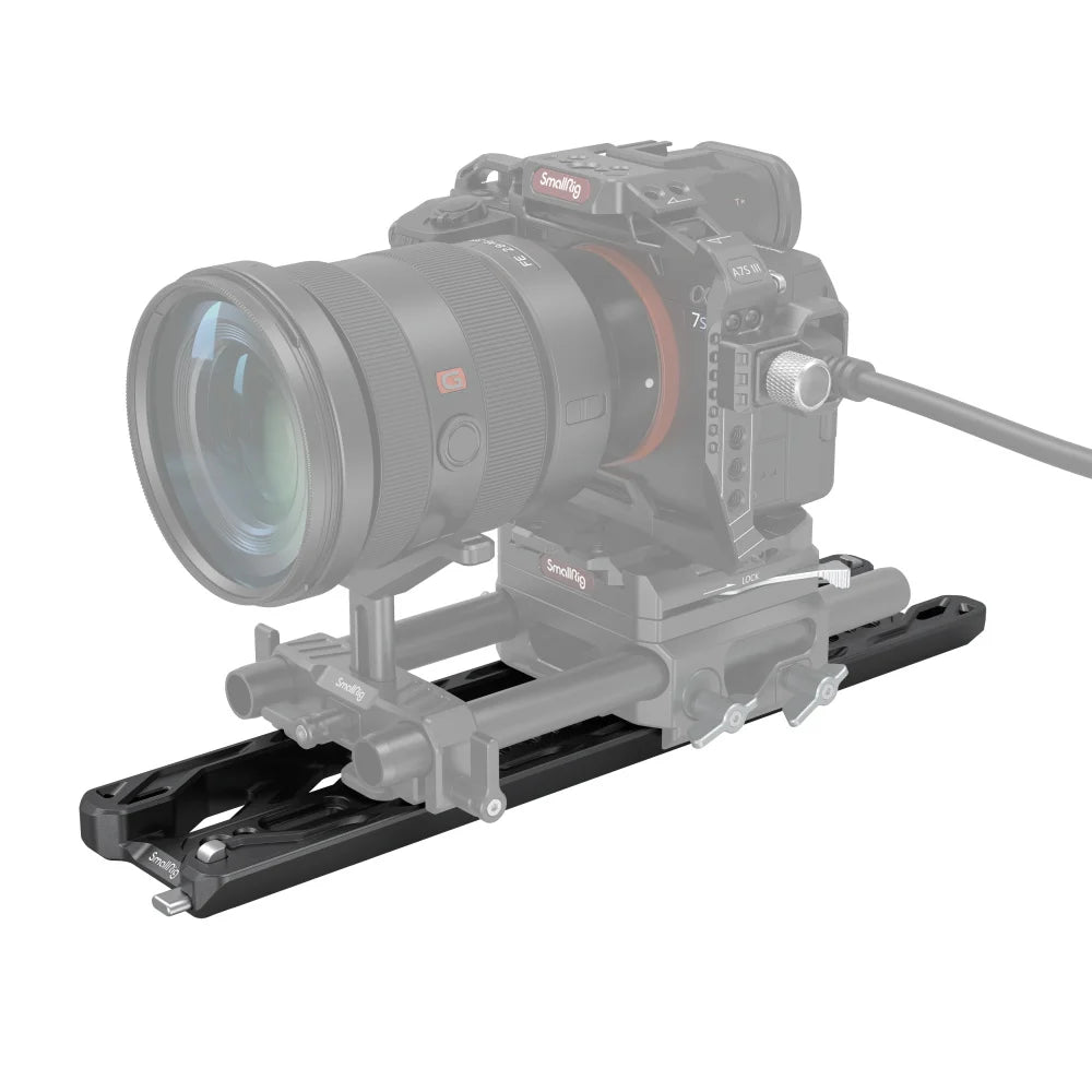 SmallRig 8'' 12'' Lightweight ARRI Dovetail Plate ARRI Quick Release Baseplate with Multiple 1/4’’-20 and 3/8’’-16 Threaded Hole