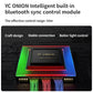 YC Onion 30 Energy Tube Light Pixel Version Sync Control Bluetooth Magnetic Design Compact