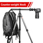 SUNWAYFOTO CCB-01 32mm Carbon Tripod Overhead Arm with 2-way Head kit DSLR Overhead Mount for Horizontal Shooting