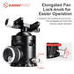 SUNWAYFOTO EB-44 Tripod Ball Head EPIC Series Traveller Ballhead Is Specially Designed for Travelling