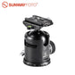 SUNWAYFOTO EB-52 EPIC Series Traveller Ballhead Tripod Head for DSLR Camera Tripod