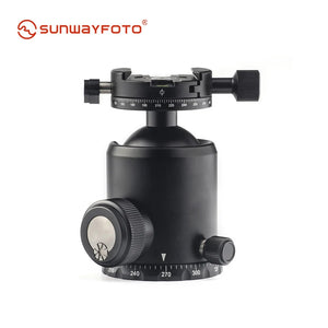 SUNWAYFOTO FB-52DDHi Tripod Ball Head with Free Quick Release Plate for DSLR Camera Ballhead Panoramic Tripod Head