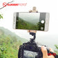 SUNWAYFOTO HB-02 Mini Tripod Hot Shoe Panoramic Video Mini Ball Head Ballhead Panorama for Head DLSR Camera
