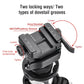 SUNWAYFOTO IB-30 Inverted Ball Head for Tripod and Monopod with QR Plate ,Compatible Arca Swiss/RRS/Nato/Picatinny Adapter Clamp