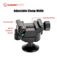 SUNWAYFOTO IB-30P Inverted Ball Head for Tripod Compatible Arca Swiss/Picatinny Adapter Clamp Load 40lb(18KG)