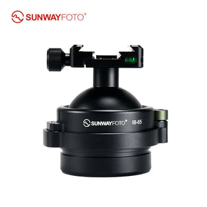 SUNWAYFOTO IB-65P 65mm Heavy Duty Tipod Ball Head to 75mm Bowl Adapter with Picatinny Nato/Arca Swiss Clamp