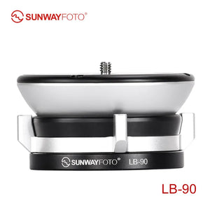 SUNWAYFOTO LB-90 Leveling base Tripod Head 55 lbs Load Capacity