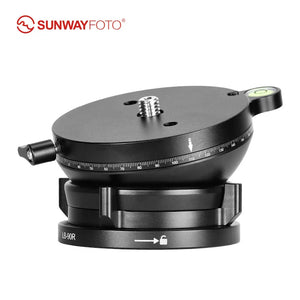 SUNWAYFOTO LB-90R 360° Panoramic Leveling base Tripod Head 55 lbs（25kg） Load Capacity