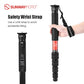 SUNWAYFOTO M3650C,36mm,5 setions,Carbon Fiber Monopod for DRSL Camera