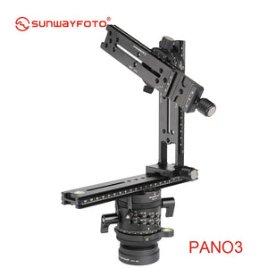 SUNWAYFOTO PANO-3 Panoramic Tripod for DSLR 360 Aluminum  Panoramic Tripod Ball Head