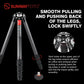 SUNWAYFOTO T3240CK Travel Tripod Carbon Fiber Compact Light Portable Professional Tripod Dslr Camera Waterproof