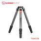 SUNWAYFOTO T3640CM Fiber Tripod for Video Camera Photography Weight Outdoor Tripod Waterproof,66.0lb Load