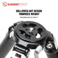SUNWAYFOTO T3640CM Fiber Tripod for Video Camera Photography Weight Outdoor Tripod Waterproof,66.0lb Load