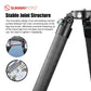 SUNWAYFOTO T4040CM Heavy Duty Carbon Fiber Tripod for Video Camera Photography  4 sections 88lb(40kg) Load