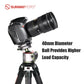 SUNWAYFOTO TH-40  40mm Ballhead Low Profile Camera Mount for Tripod with Arca-Swiss Quick Release Plate