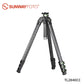 SUNWAYFOTO TL2840CC Carbon Fiber Tripod with Lever Locks for DSLR Cameras, 4-Sections, Load 35lb(16kg)