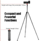 SUNWAYFOTO TT2340CE 4-Sections Carbon Fiber Travel Tripod for Ipad, Phone, DSLR Camera, Ideal for Vlog Photography