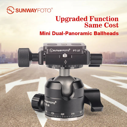 SUNWAYFOTO XB-28II Tripod Mini Ball Head for DSLR Camera Tripod Ballhead