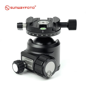 SUNWAYFOTO XB-44DDHX Low-Profile Professional Tripod Ball Head with Panoramic Clamp for DSLR Camera