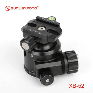 SUNWAYFOTO XB-52 Low-Profile Tripod Head for DSLR Camera Tripod Ballhead